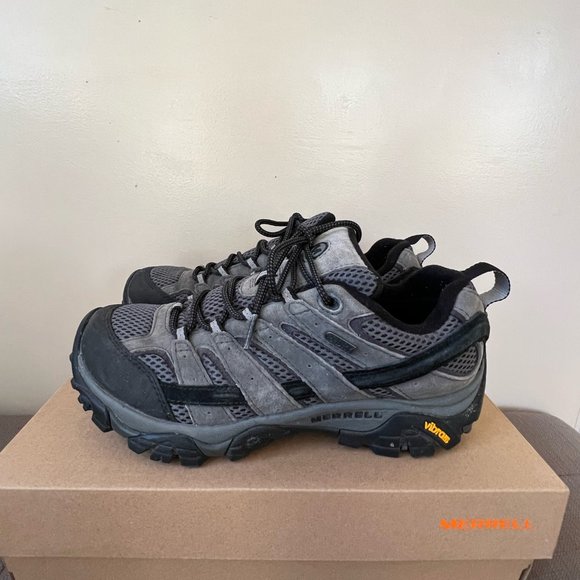 MERREL Men's Moab 3 Mid Hiking Boots Size 8.5 - Like New! - Picture 2 of 6